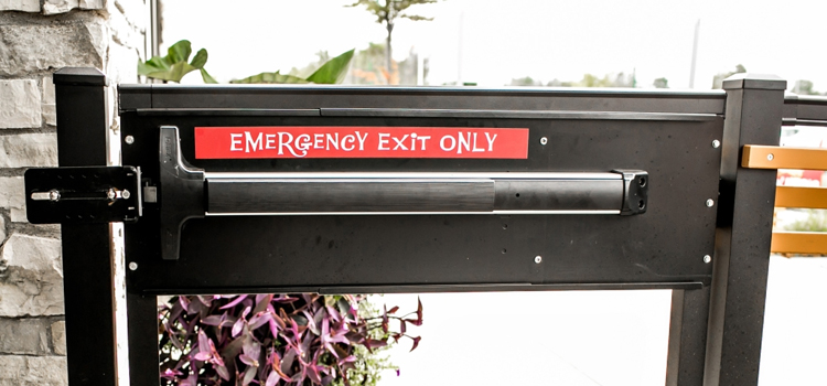 emergency push bar installation in Pembroke Pines